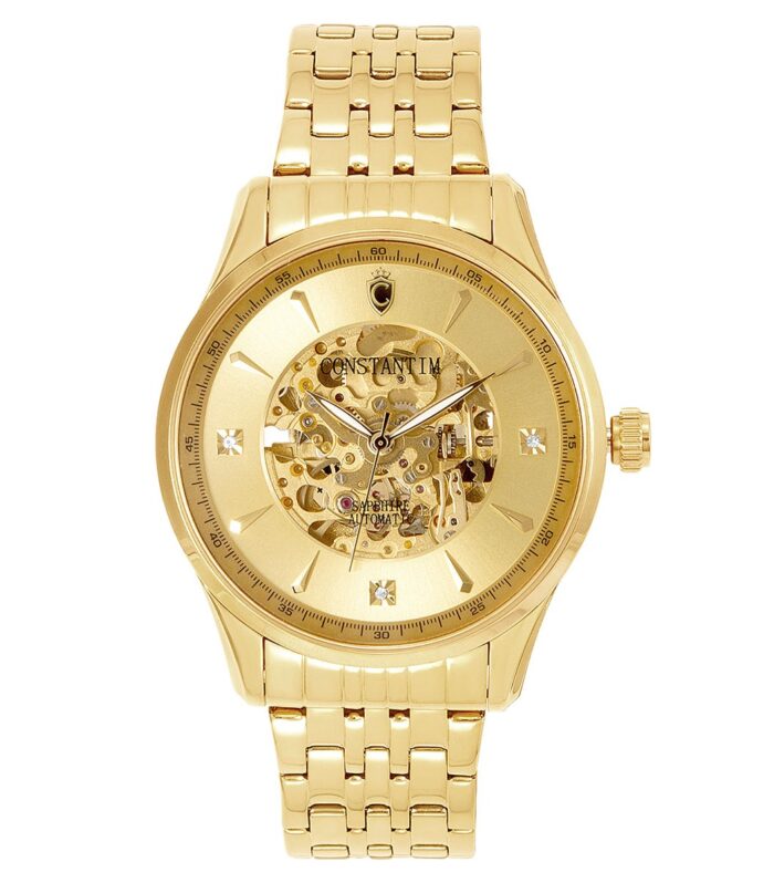Relógio Constantim Gents Gold Automatic